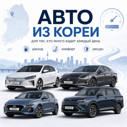 Какой автомобиль из Кореи выбрать для большого ежедневного пробега