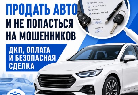 Как самостоятельно продать автомобиль и безопасно оформить сделку