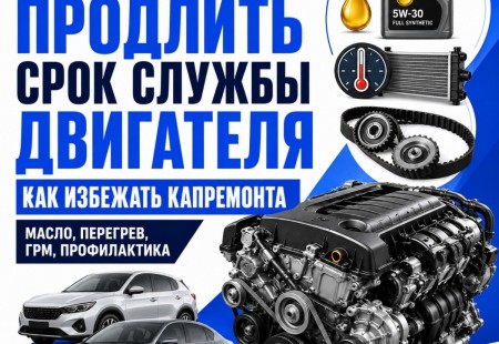 Как продлить срок службы двигателя автомобиля без капитального ремонта